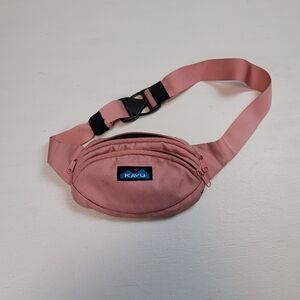KAVU Spectator Belt Bag In Pink Clay